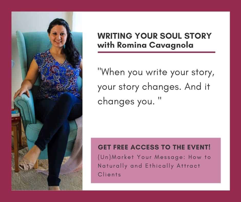 Writing Your Soul Story with Romina Cavagnola