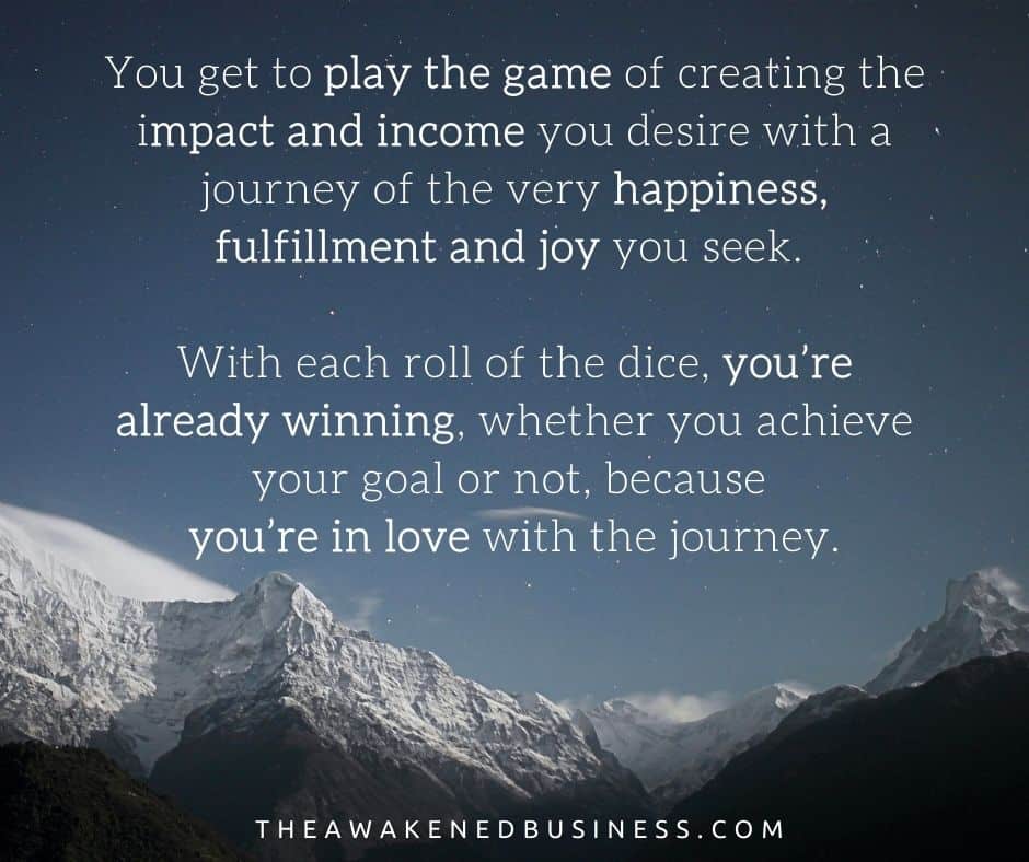 playing the game of changing the world with The Awakened Business