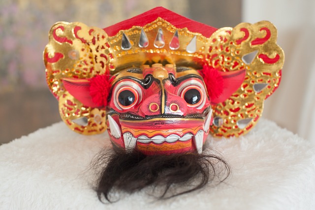 Chinese dragon mask