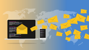 emails floating all over the world