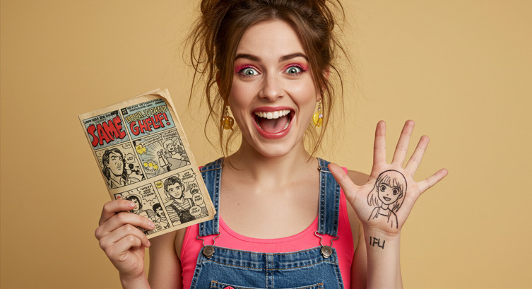 Joyful woman
