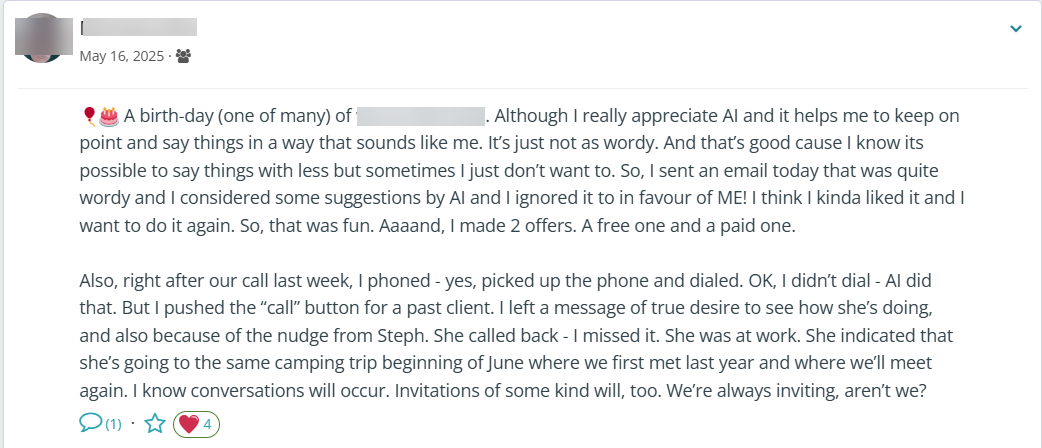 IMPACT testimonial