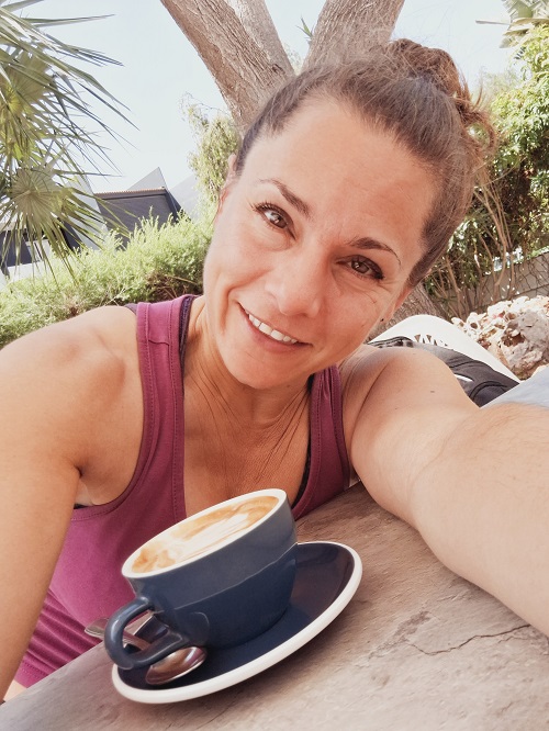 Steph and cuppa