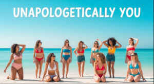 women wearing bikinis in the beach