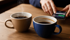 2 cups of coffee