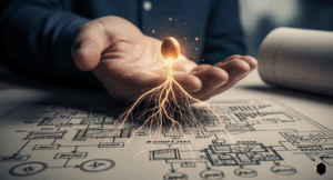 à magical seed in hand