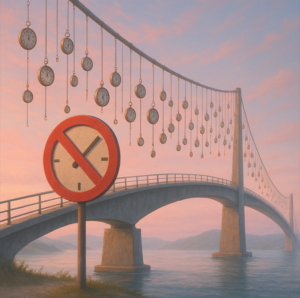 A Place Where Time Does Not Exist Because We Don’t Make It Up