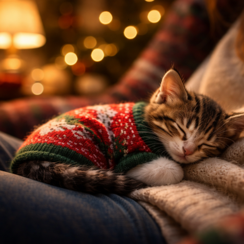 What a Christmas Kitten and a Zombie Monk Taught Me About the World