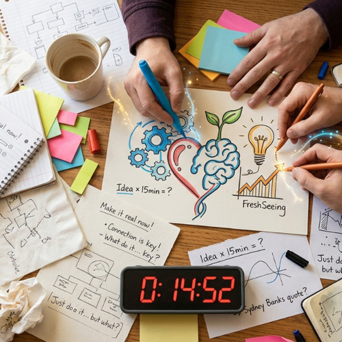 How to Turn Ideas Into Reality in 15 Minutes
