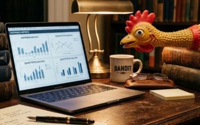 The Happiness Bandit: Simple Science-Backed Happiness Habits That Actually Work (and One Rubber Chicken)